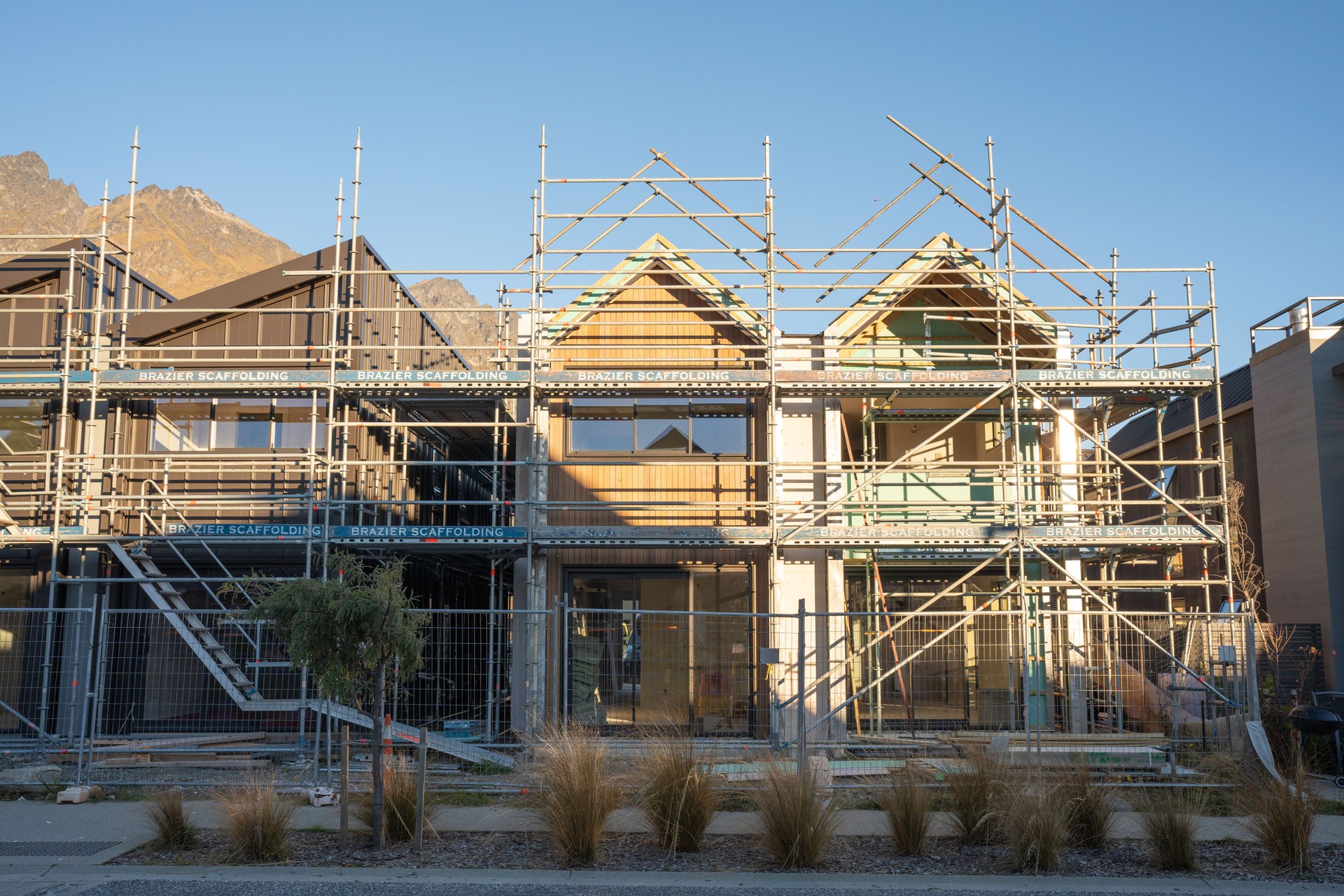 Construction Site Of Townhouses
